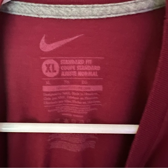 Nike FSU Seminoles mens short sleeve Crewneck graphic tee shirt | size XL - Picture 3 of 8